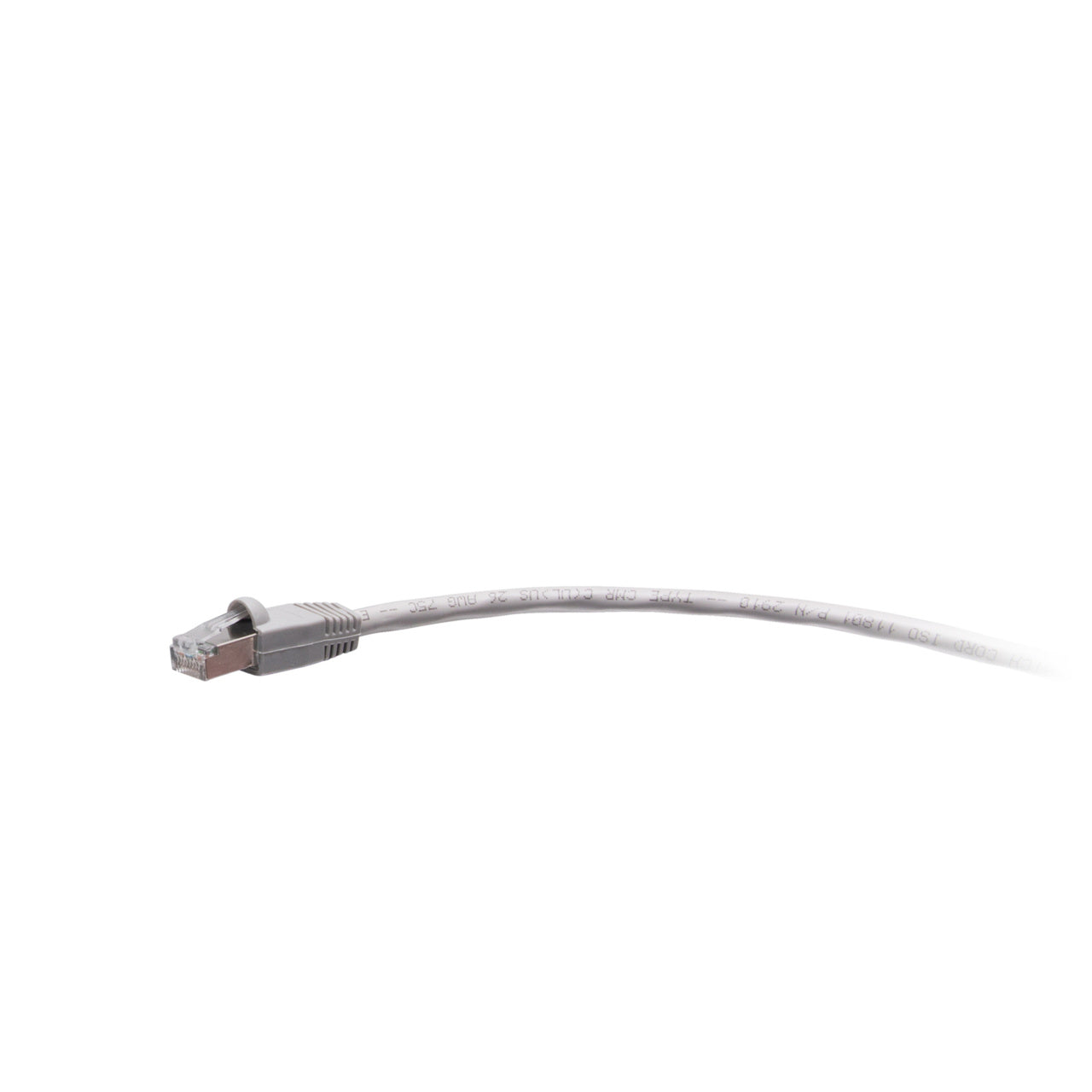 C2G43426 - C2G - 5ft (1.5m) TAA Compliant F-Series Cat5e Snagless Shielded STP Network Cable Gray