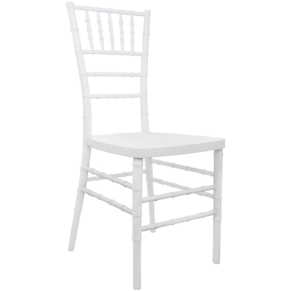 Advantage White Resin Chiavari Chair