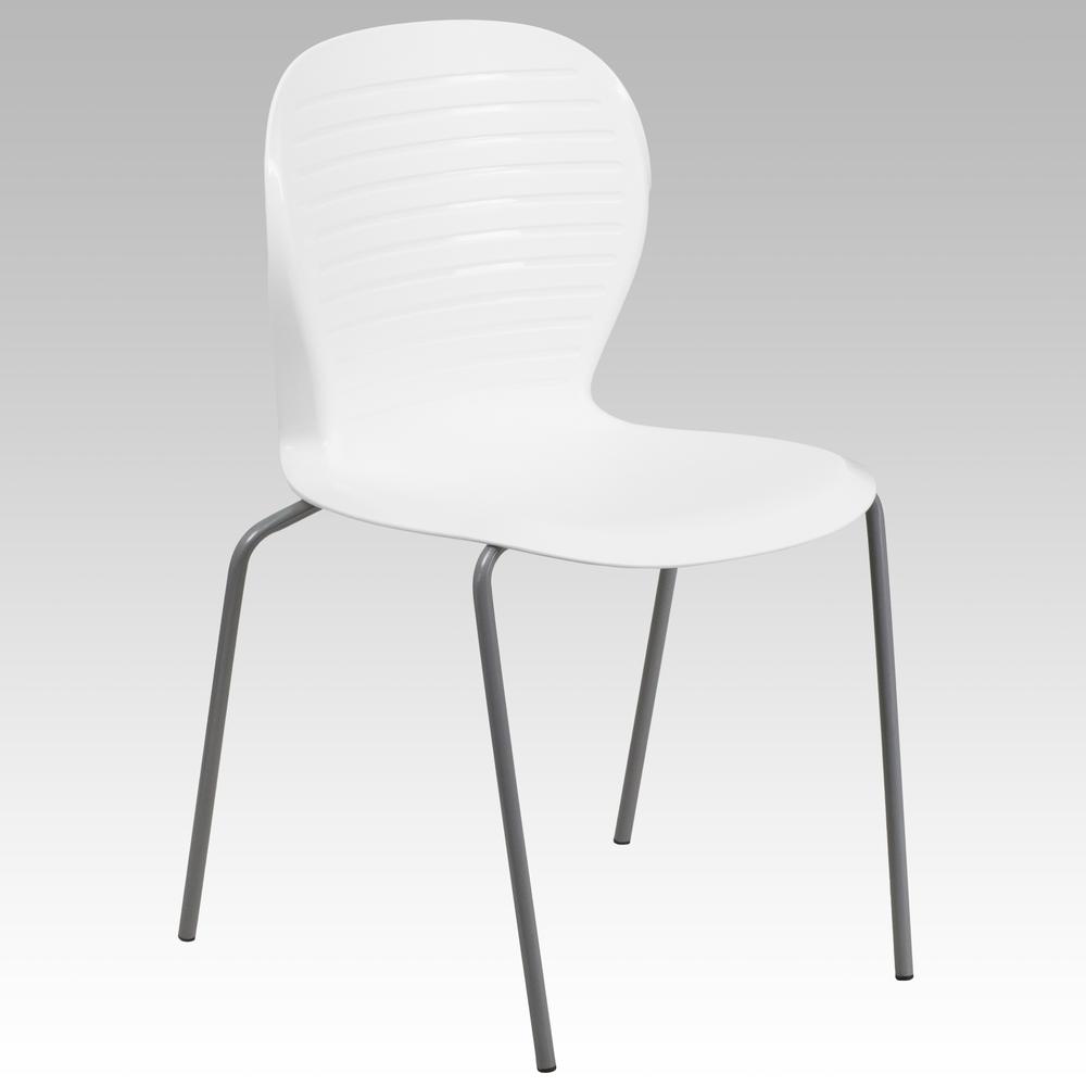 HERCULES Series 551 lb. Capacity White Stack Chair