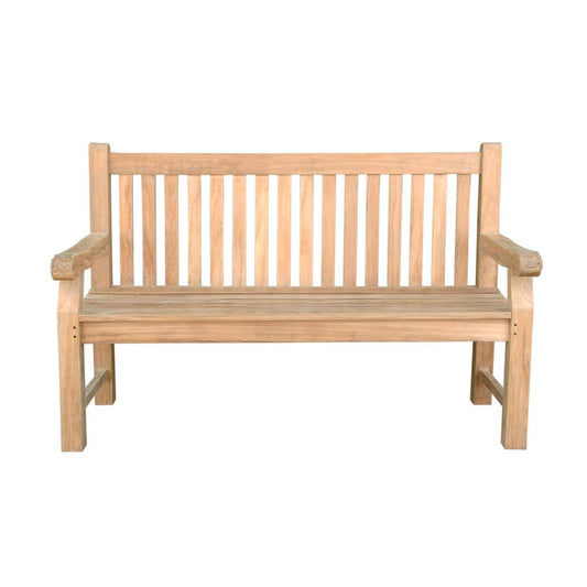 Devonshire 3-Seater Extra Thick Bench w/ Flower Handcrafted