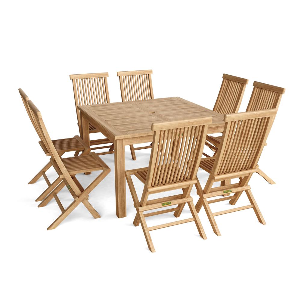 Square Dining 9 Piece Set