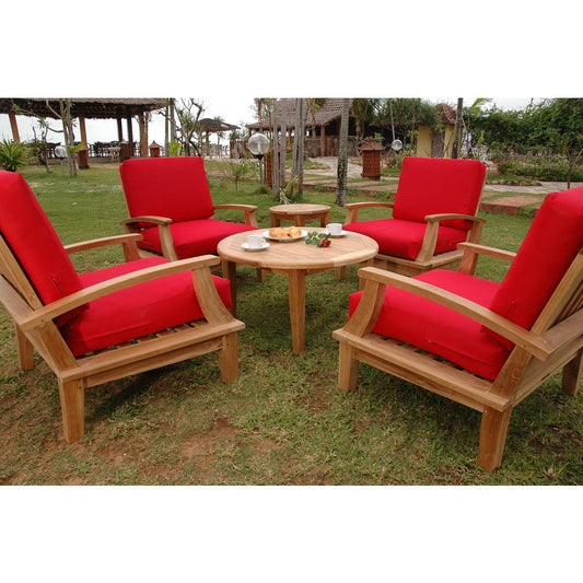 Brianna Round Deep Seating 6 Piece Set