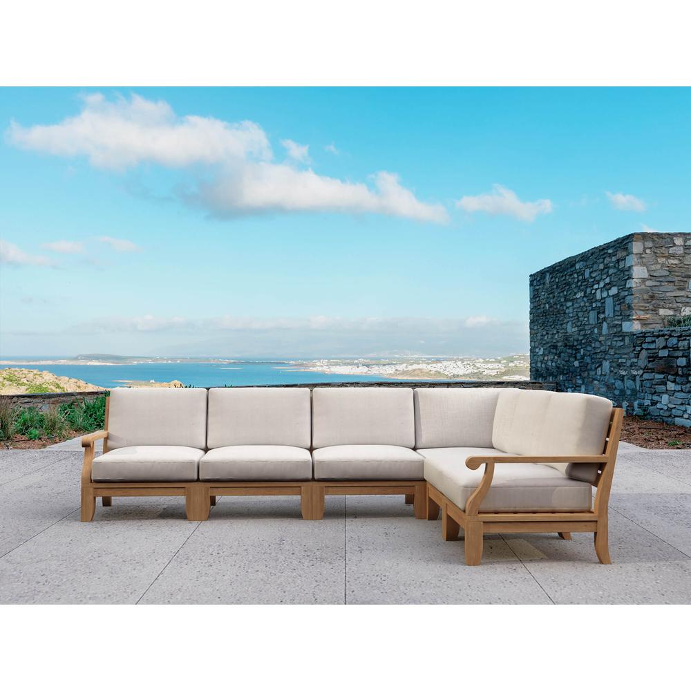 Riviera Luxe Modular Deep Seating 6 Piece Set