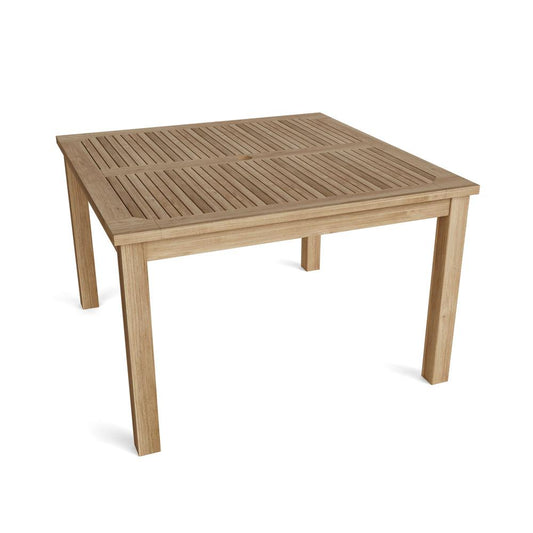 Windsor 47" Square Table Small Slats