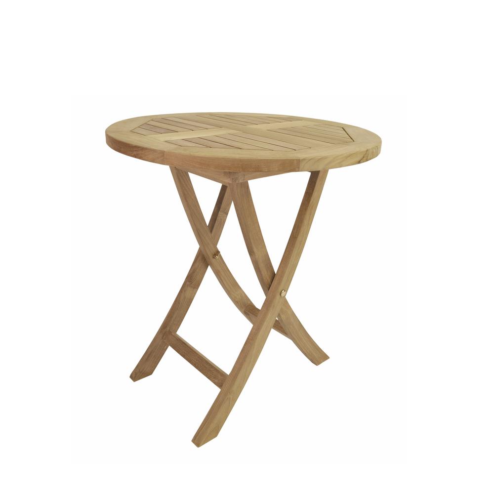 Bahama 27" Round Bistro Folding Table