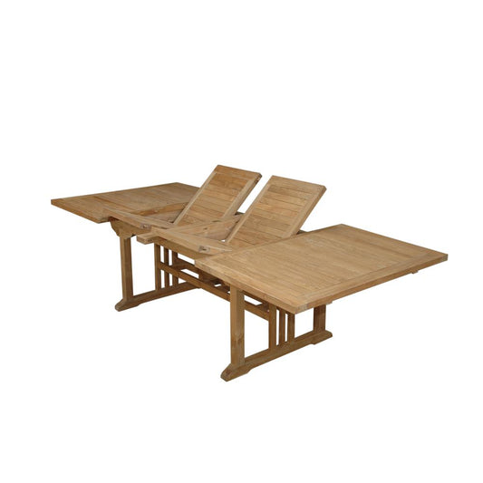 Sahara 106" Rectangular Double Ext. Table