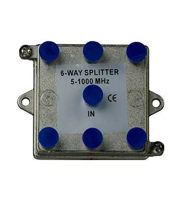 VM0106 - On-Q - 1 GHz 6Way Vertical Coax Splitter