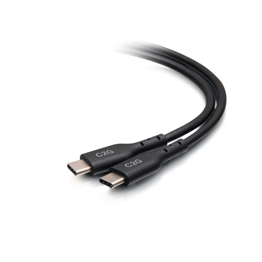C2G28881 - C2G - 15ft (5m) USB-C Male to USB-C Male Cable 20V 5A USB 2.0 480Mbps