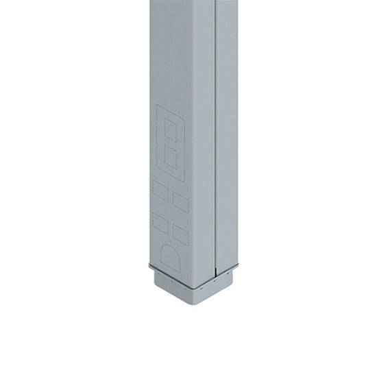 25DTC-412 - Wiremold - 25DTC412 Series Steel Poles in Ivory