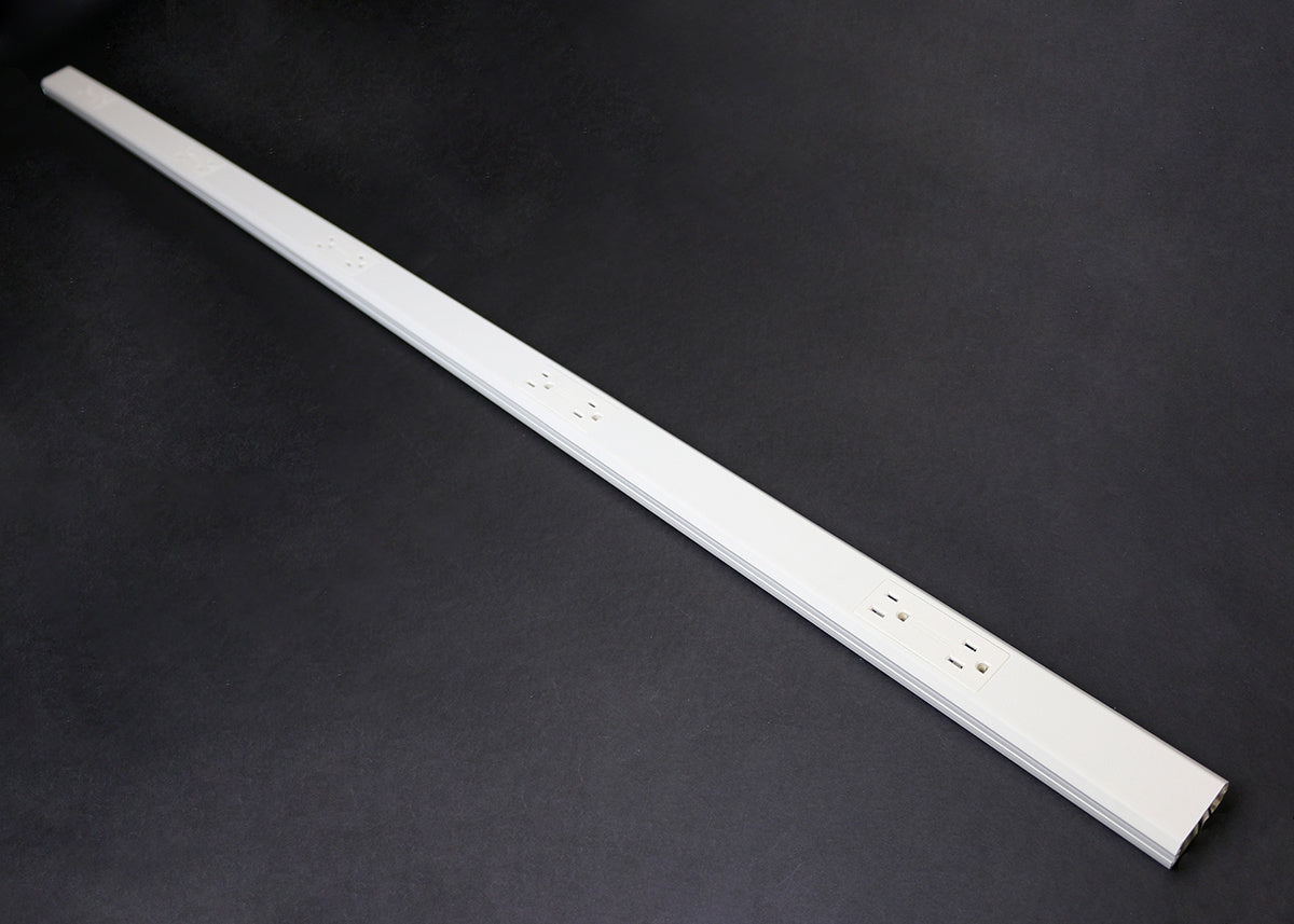 NM20GBA612 - Wiremold - NM20GBA612 Nonmetallic Plugmold Multioutlet System in Ivory