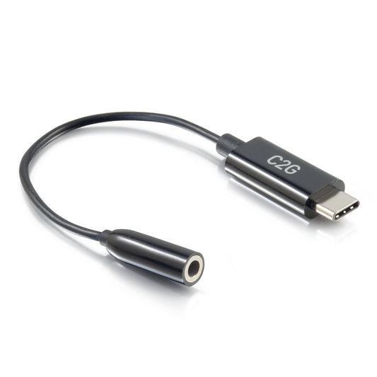 CG54426 - C2G - USB-C to AUX 3.5mm Adapter Converter
