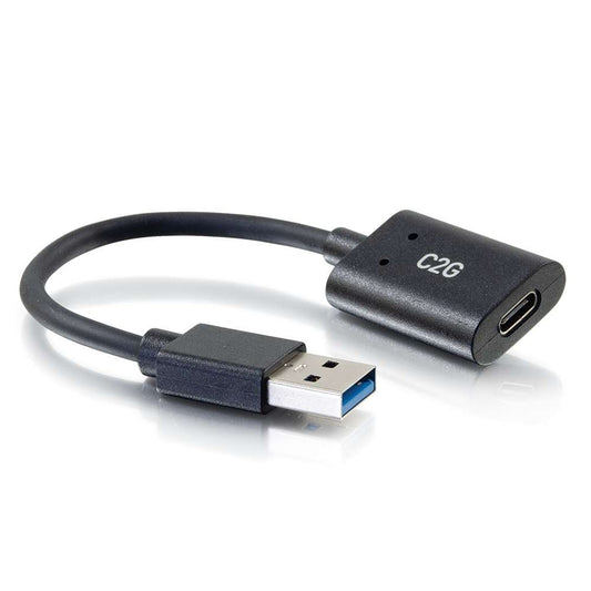 CG54428 - C2G - 6 Inch USB-C Female to USB-A Male SuperSpeed USB 5Gbps Adapter Converter