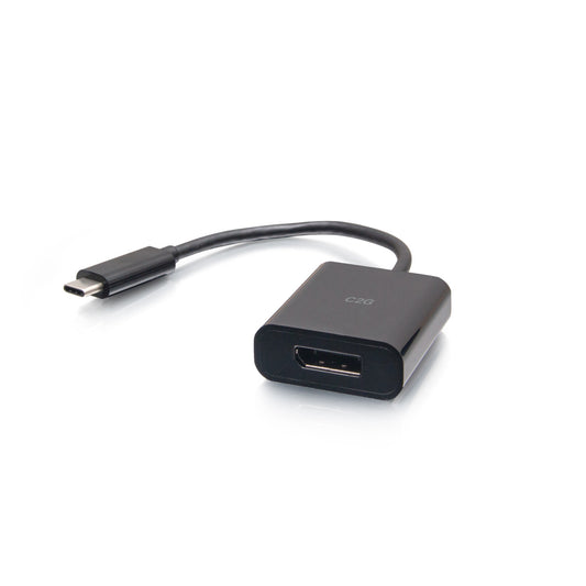 C2G26933 - C2G - USB-C to DisplayPort Adapter Converter 4K 60Hz Black