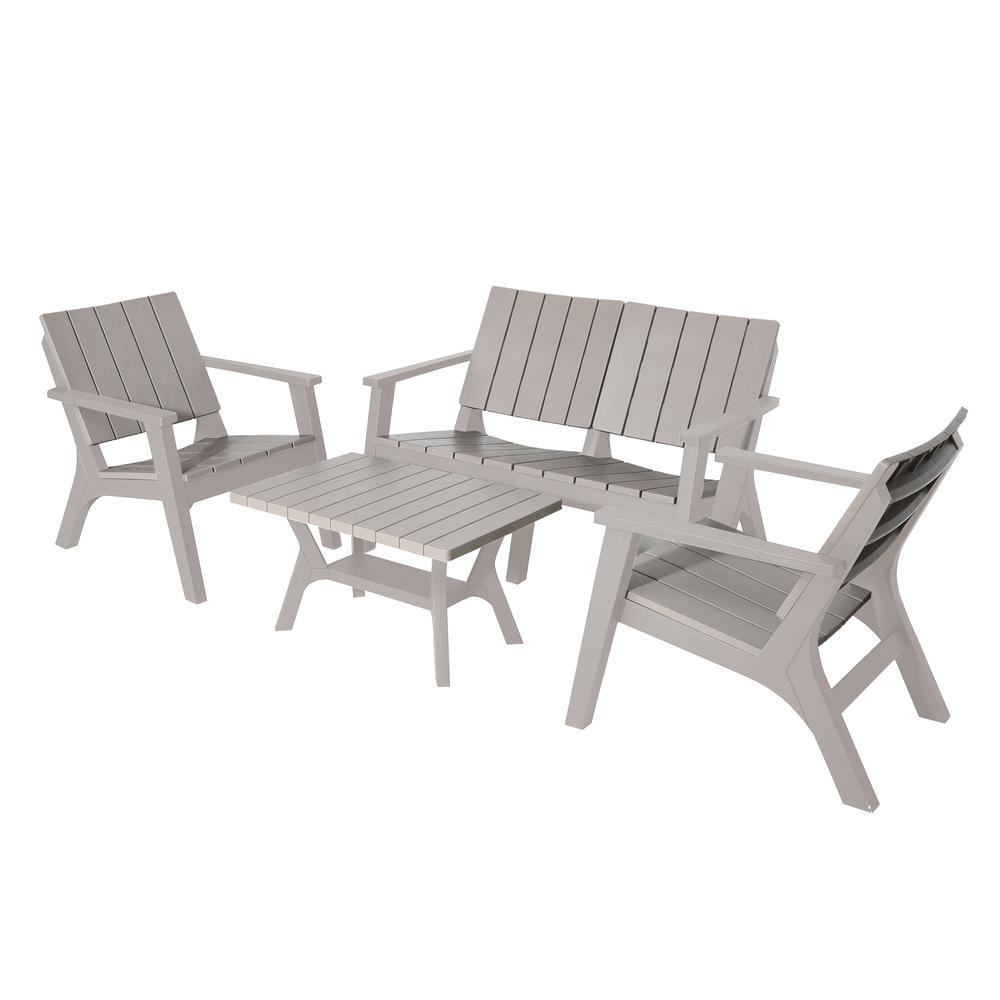 4 Piece Patio Sofa Seating Set