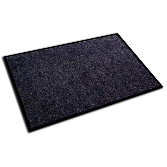 Doortex Plushmat, Indoor Entrance Mat, Charcoal Gray, Size 36" x 48"