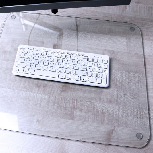 Glass Desk Pad - 20" x 36"