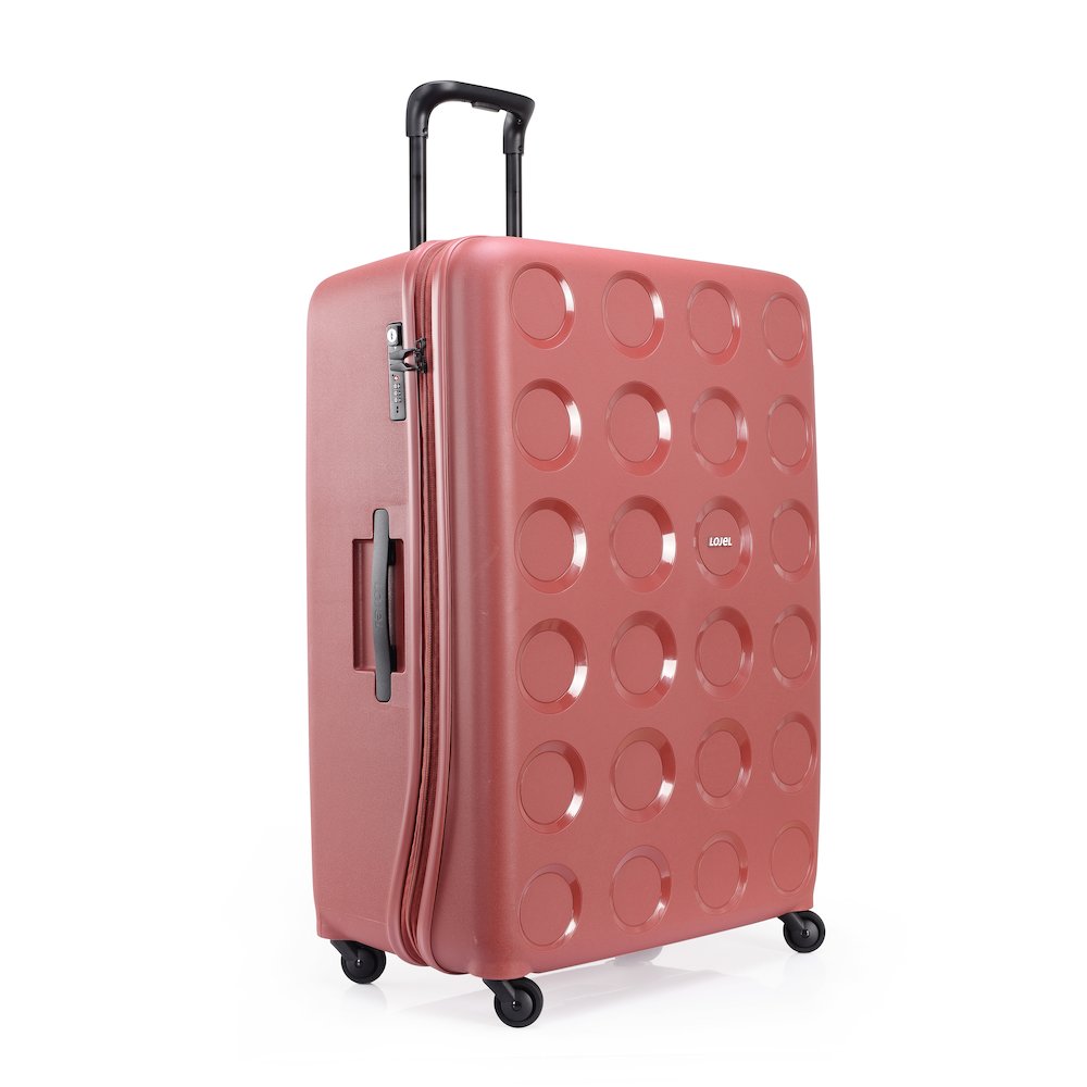 Vita Large Spinner Upright Suitcase, Marsala Red