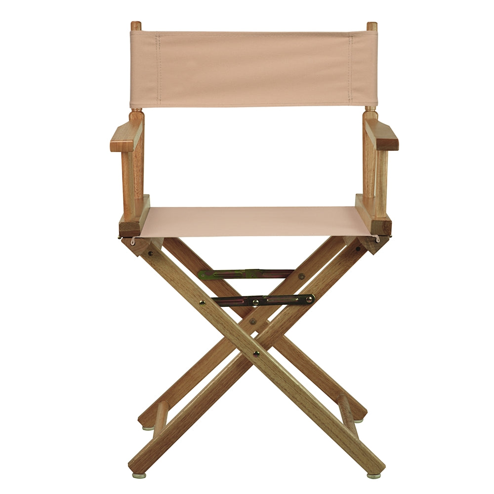 18" Director's Chair Natural Frame-Tan Canvas