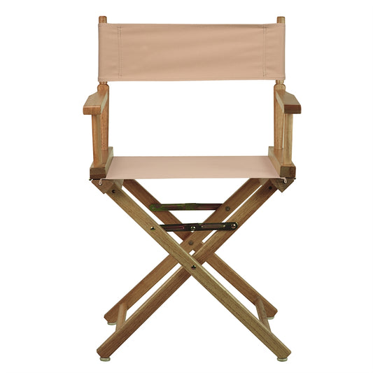 18" Director's Chair Natural Frame-Tan Canvas