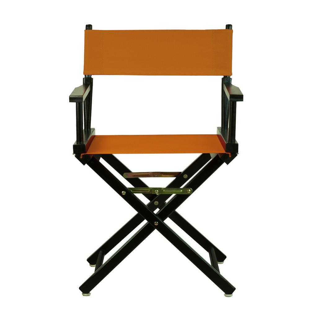 18" Director's Chair Black Frame-Mango Canvas