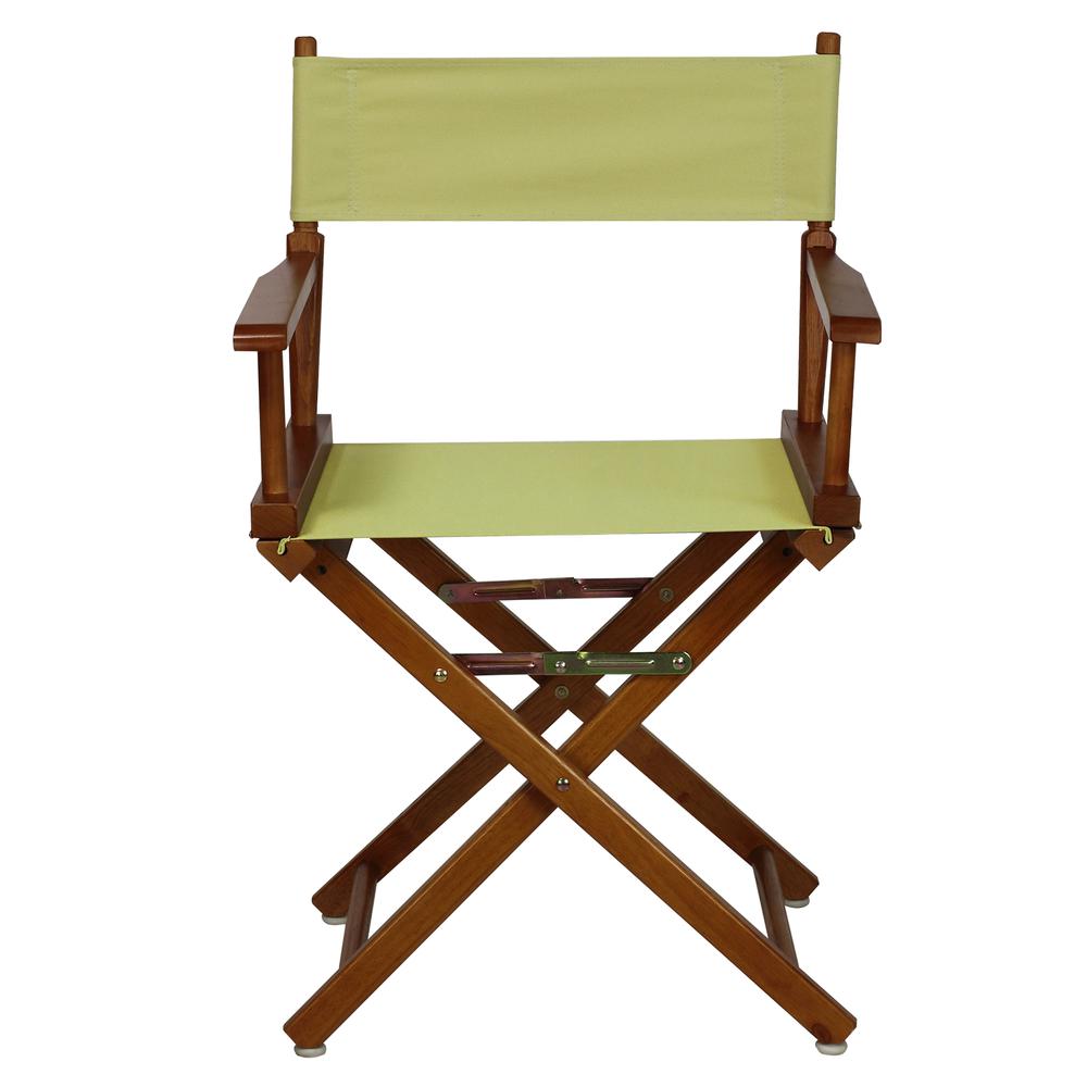 18" Director's Chair Honey Oak Frame-Sage Canvas