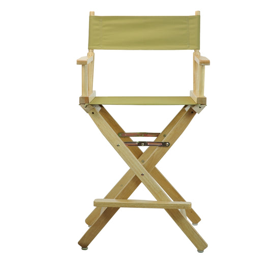 24" Director's Chair Natural Frame-Olive Canvas