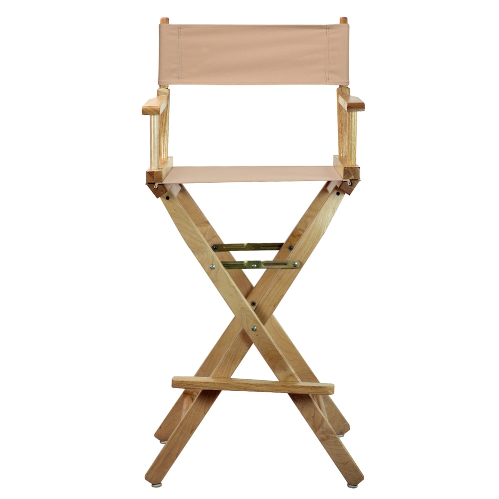 30" Director's Chair Natural Frame-Tan Canvas