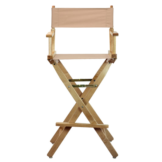 30" Director's Chair Natural Frame-Tan Canvas