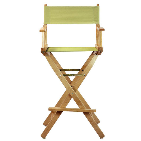 30" Director's Chair Natural Frame-Sage Canvas