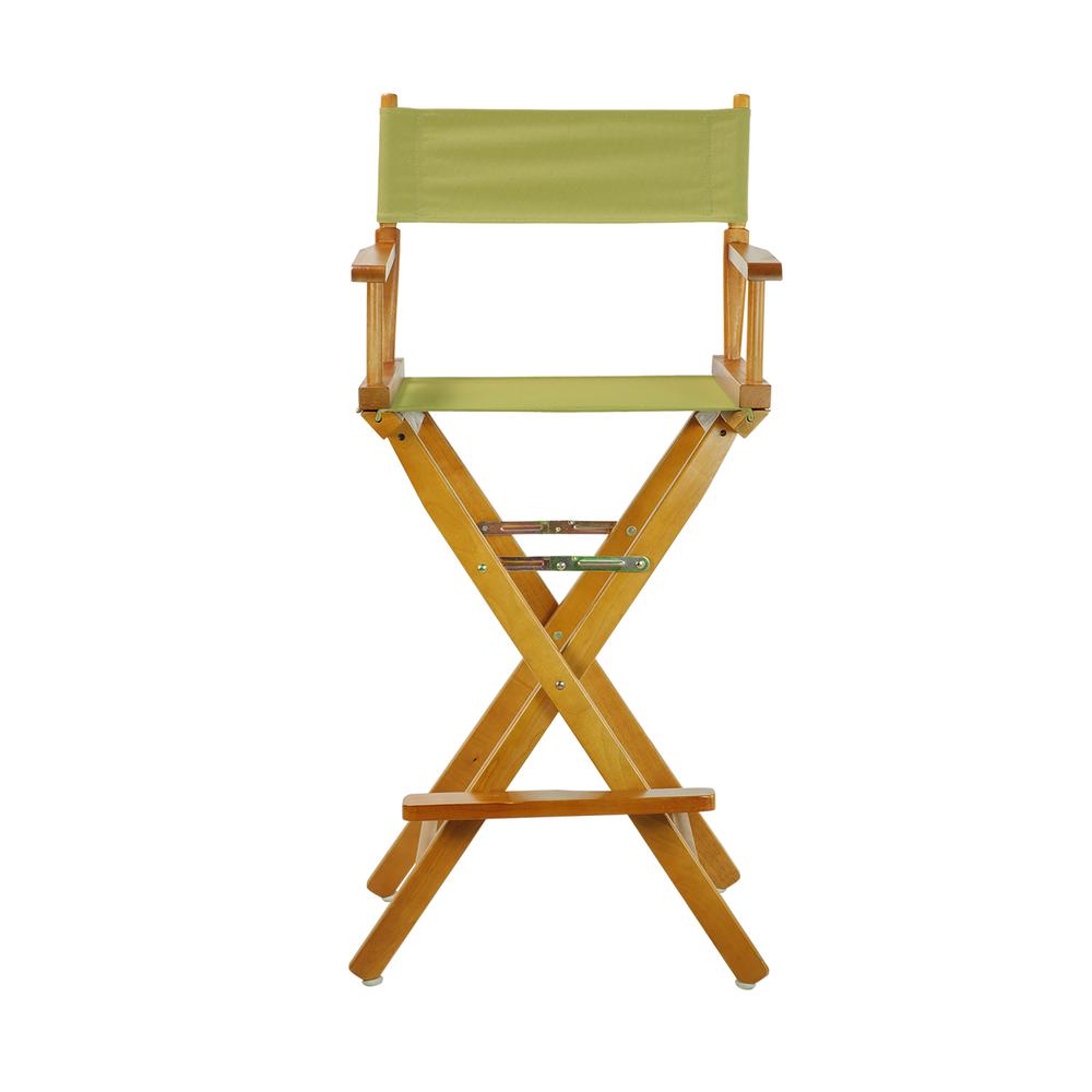 30" Director's Chair Honey Oak Frame-Sage Canvas