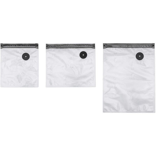 Zip Vacuum Bag Value Pack FDA Certified, REUSABLE