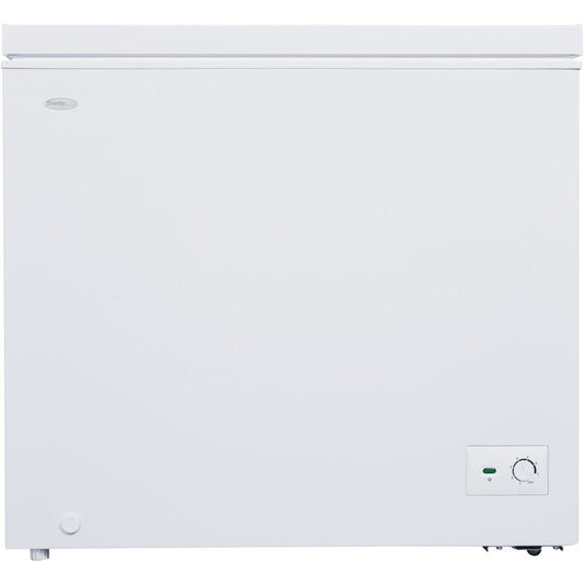 8.7 cuft Chest Freezer, 1 Basket, Up Front Temperature Control