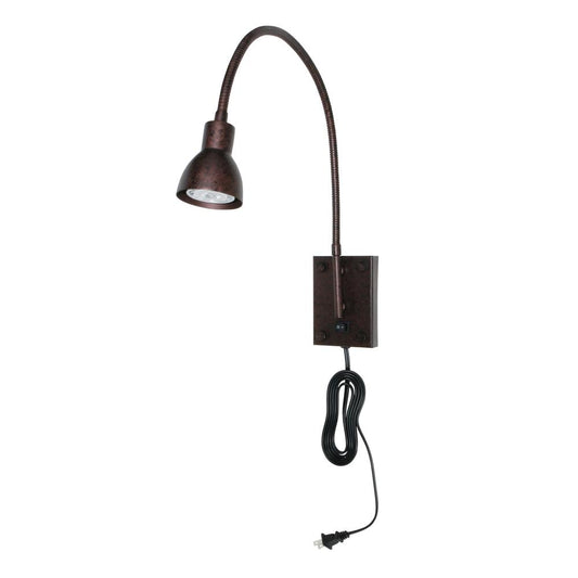 2.62" Height Metal Fixture in Rust