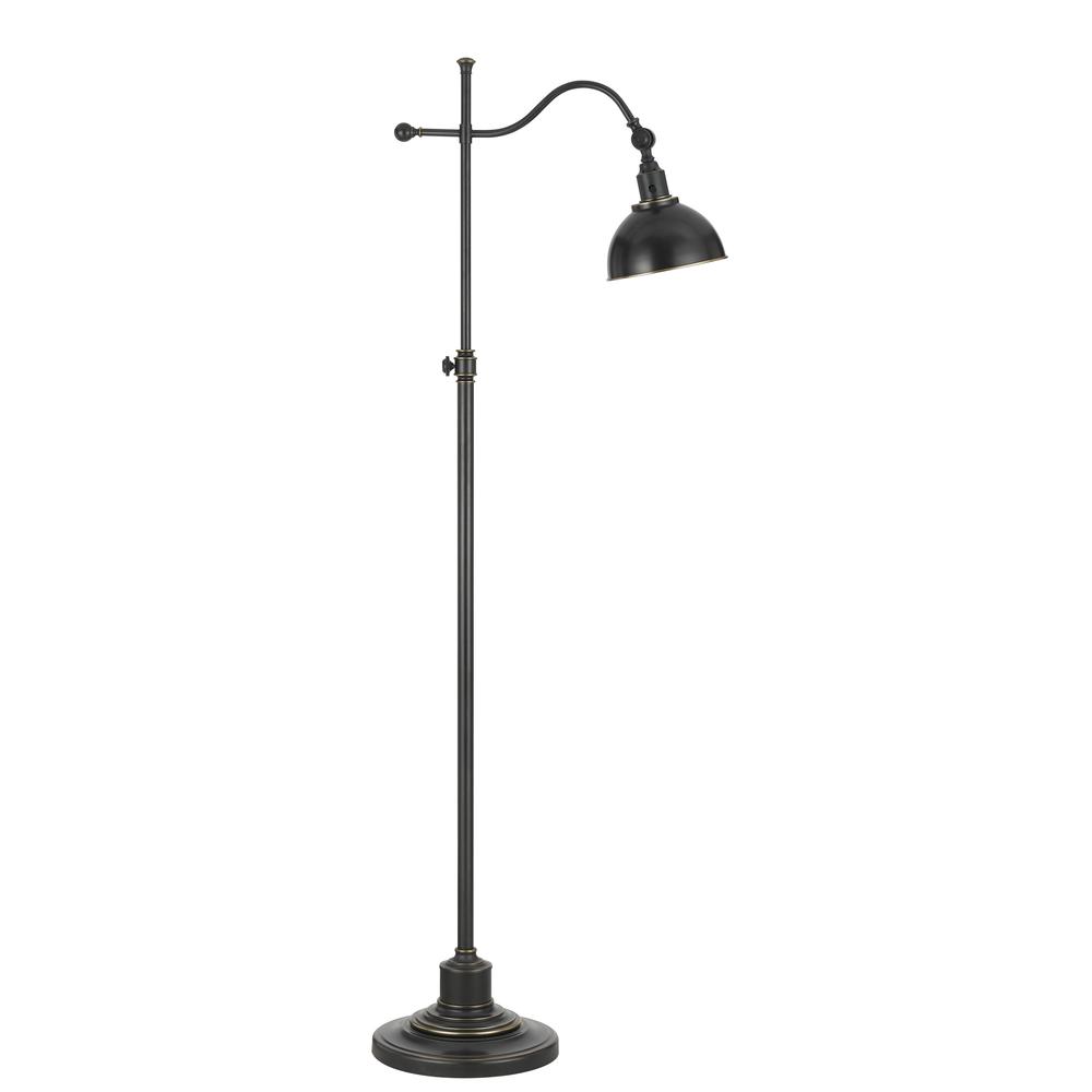 60" Height Metal Floor Lamp in Oil Rubbed Bronze