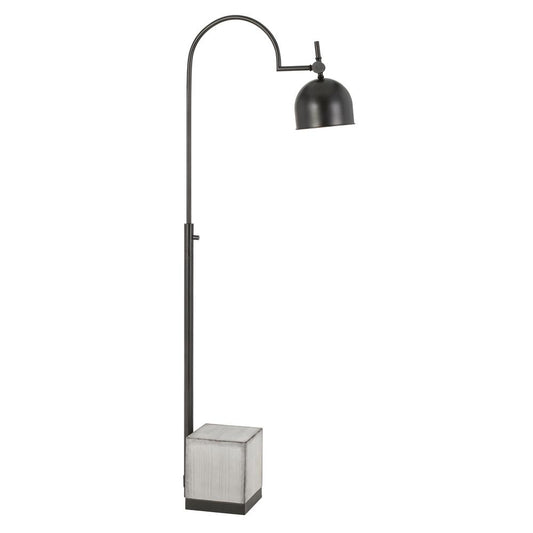 60W Beaumont Metal Floor Lamp With Cement Base