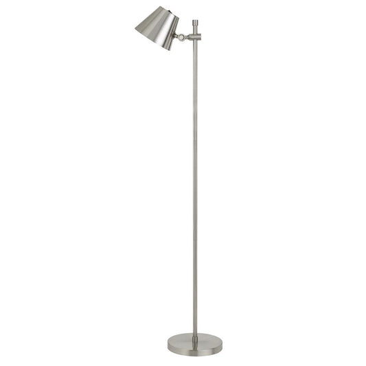 Vaduz LED 12W Metal Floor Lamp With Adjustable Head, 3000K, BO2922FLBS