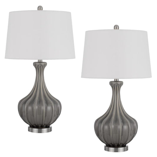 150W 3 way Duxbury ceramic table lamp, Priced and sold as pairs