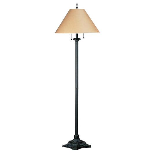 59" Height Iron Table Lamp in Rust