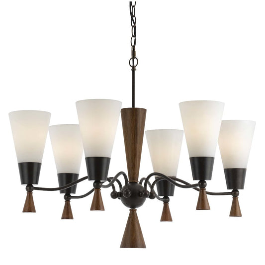 60W X 6 Verona 6 Light Chandelier