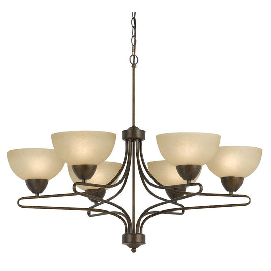 60W X 6 Romano 6 Light Chandelier