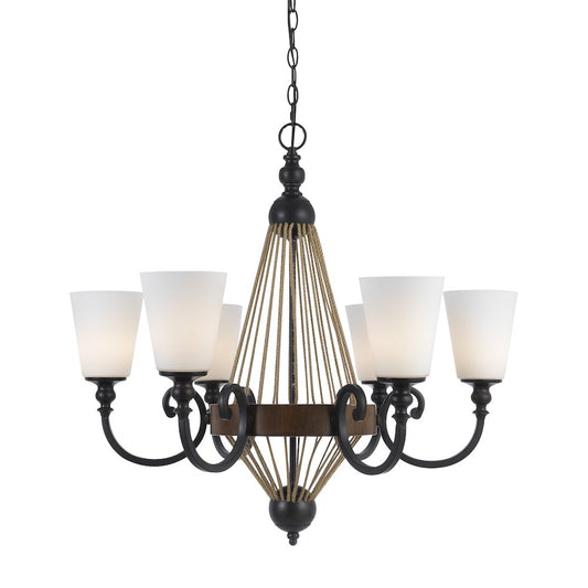 6 Light Monticello Chandelier