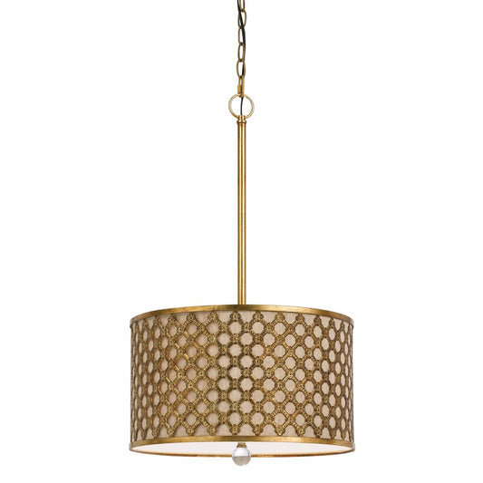 60W X 3 Fairview Metal Pendant