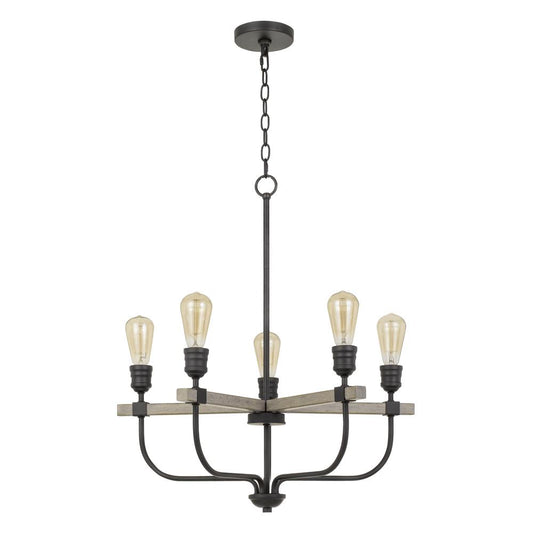 60W X 5 Sion Metal Chandelier