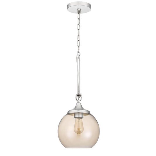 60W Rochelle glass pendant fixture