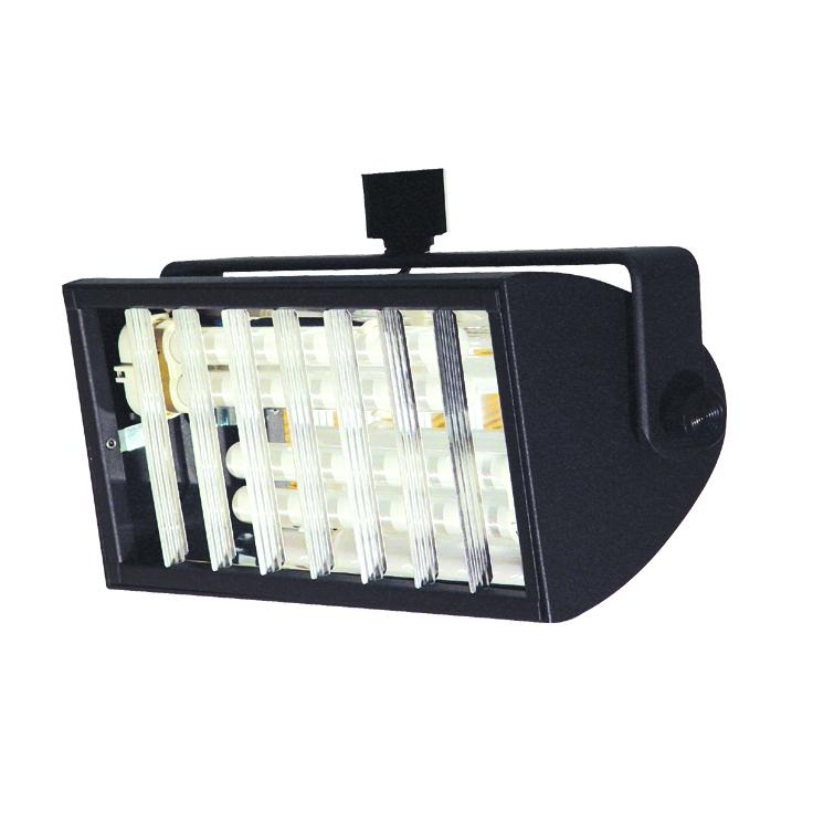 18W X 2 Wall Wash Pl Track Fixture, HT230BK