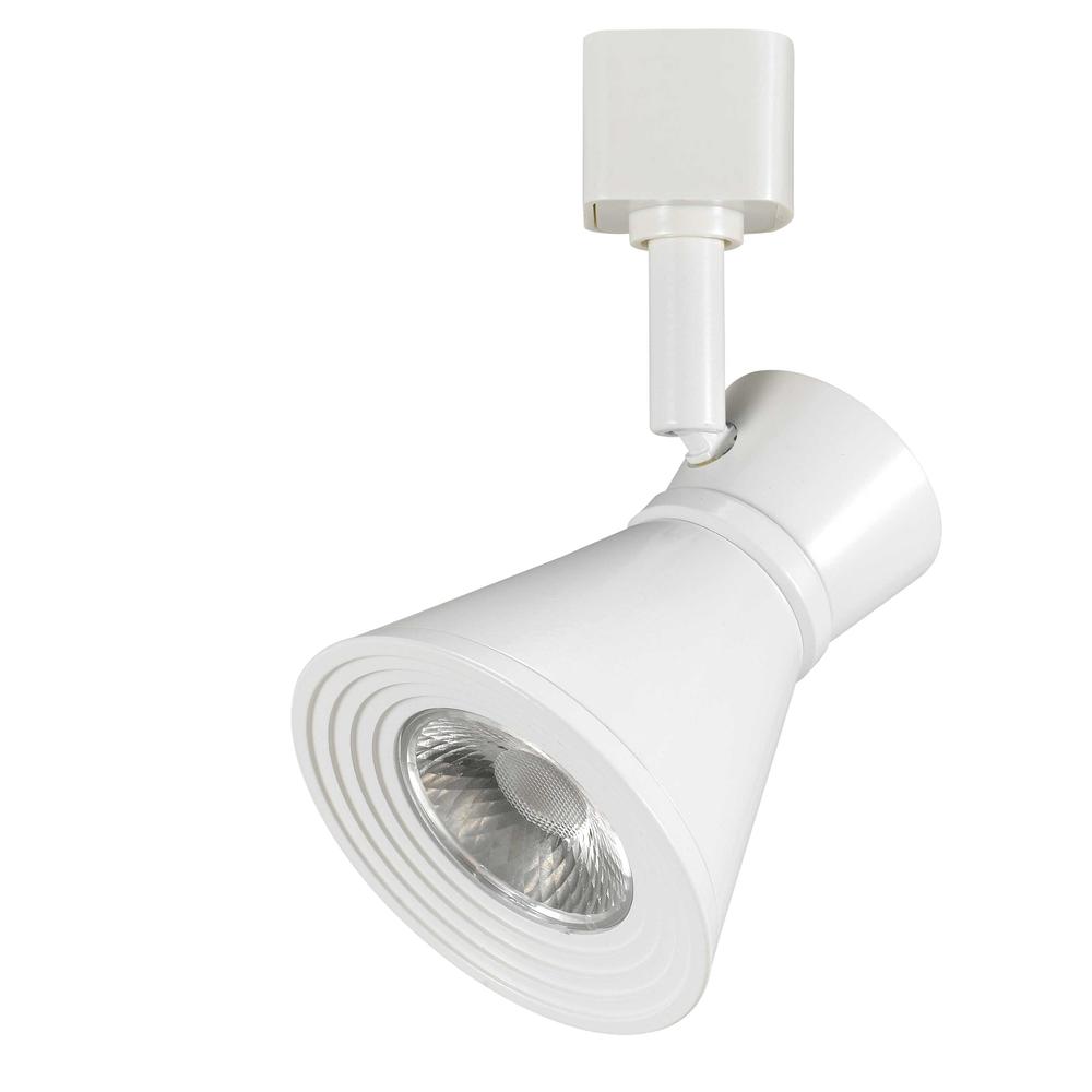 Dimmable integrated LED12W, 700 Lumen, 90 CRI, 3000K, 3 Wire Track Fixture, HT811WH