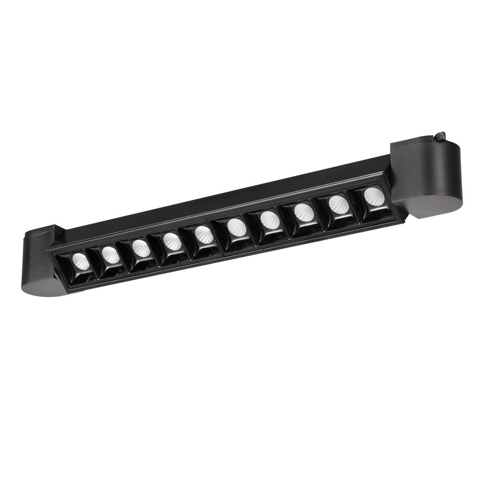 Dimmable integrated LED 60W,  3024 Lumen, 85 CRI, 3000K, 3 Wire Wall Wash Track Fixture, HT812SBK