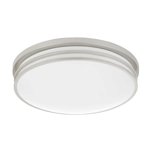 integrated LED 25W, 2000 Lumen, 80 CRI, Dimmable Ceiling Flush Mount With Acrylic Diffuser, LA708