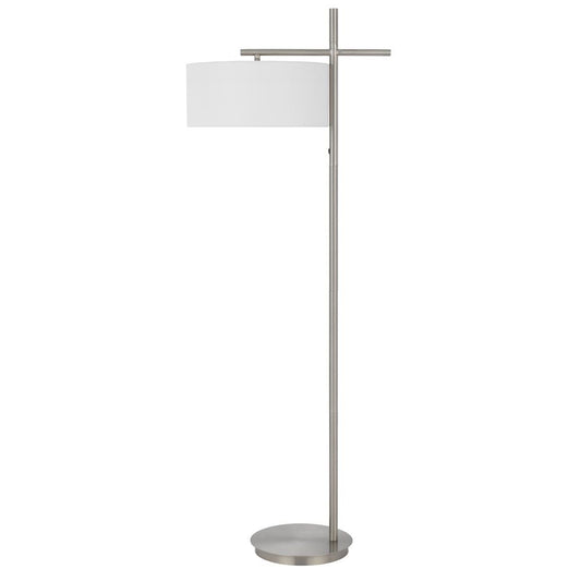 Laval metal floor lamp with pole rocker switch