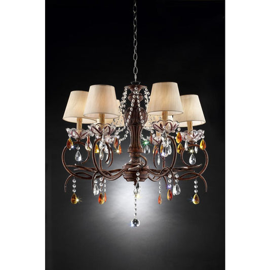 27"H Magnolia Ceiling Lamp